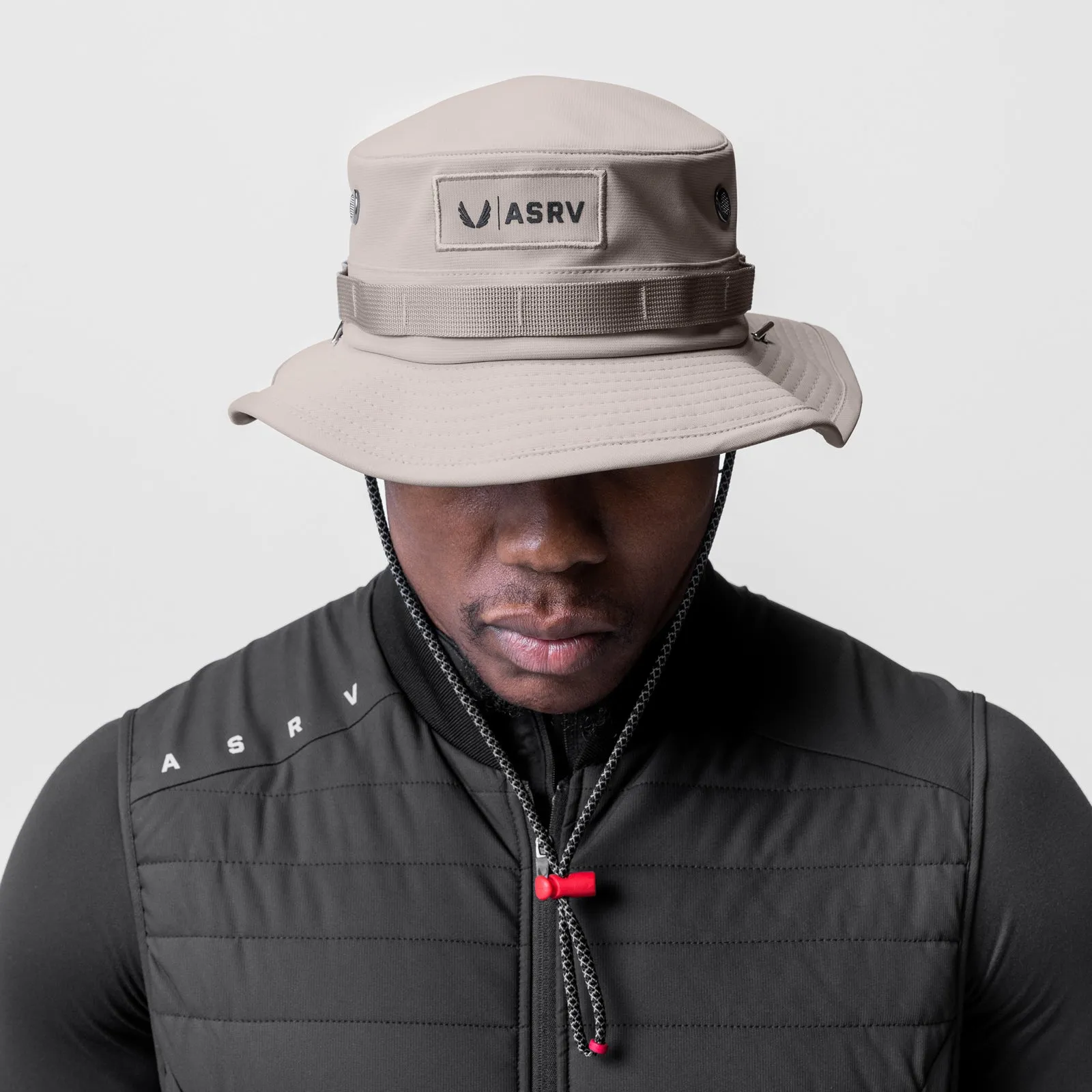 0718. Waterproof Vented Boonie Hat - Chai