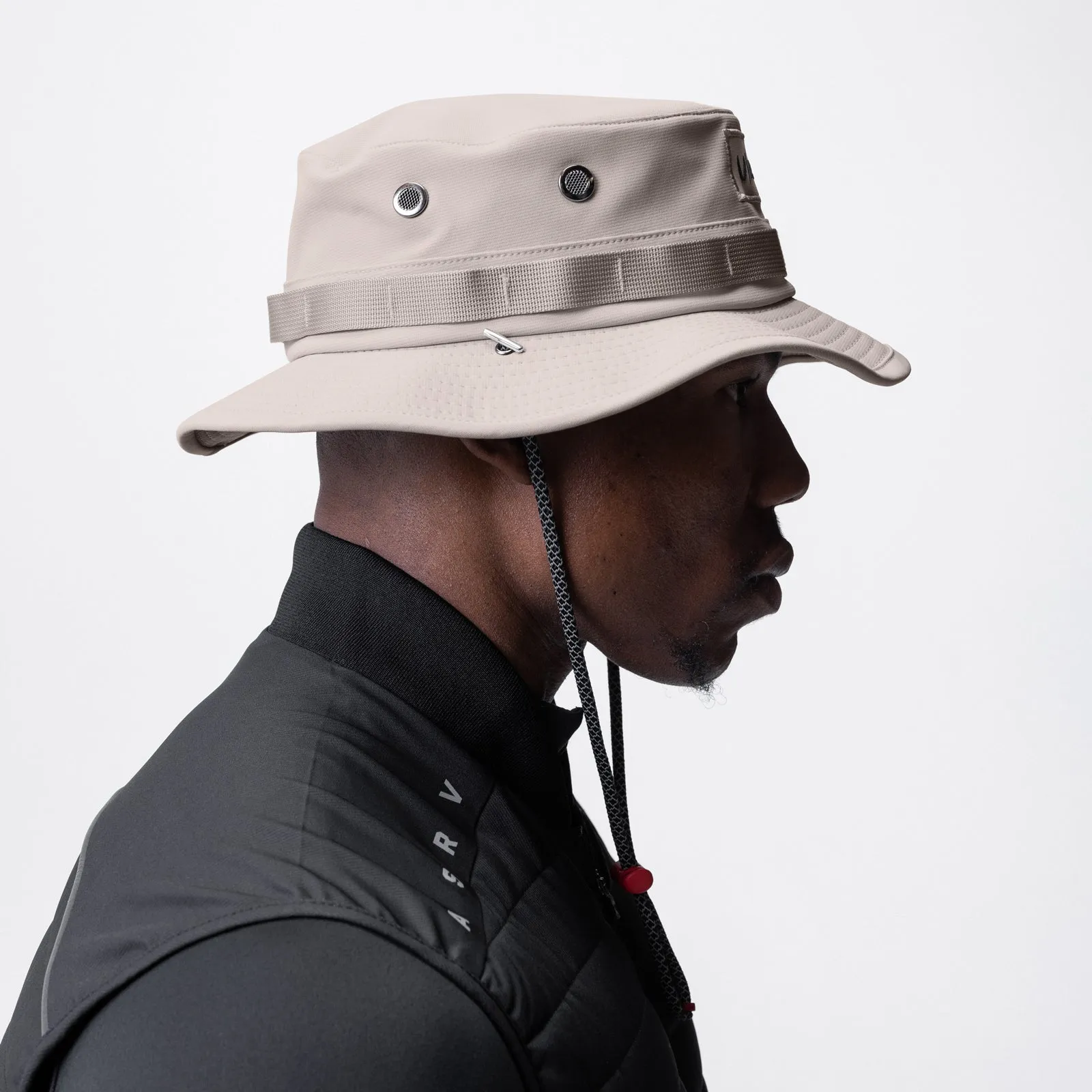 0718. Waterproof Vented Boonie Hat - Chai