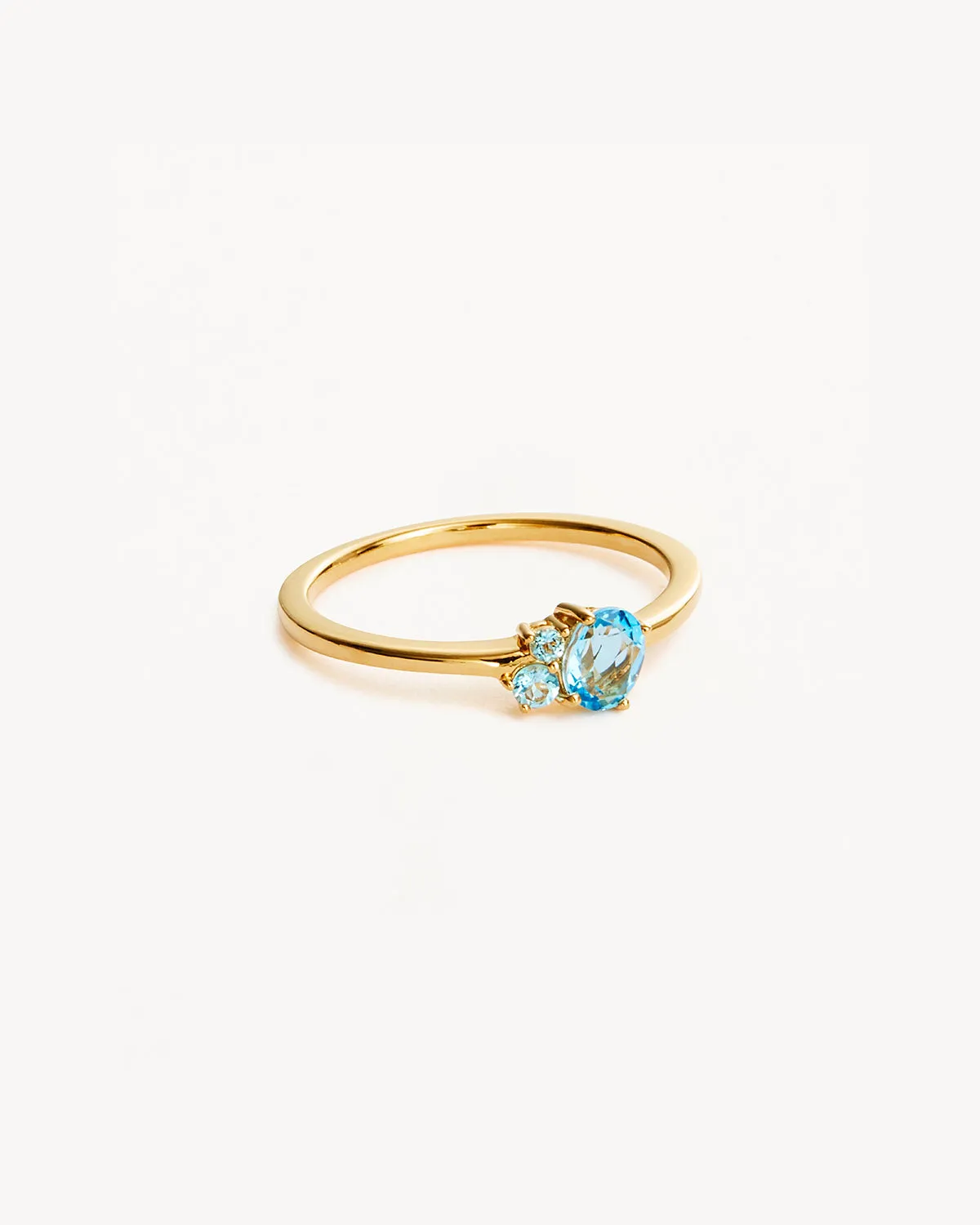 18k Gold Vermeil Kindred Birthstone Ring - March