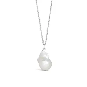 Baroque Pearl Necklace | Ivory | Silver