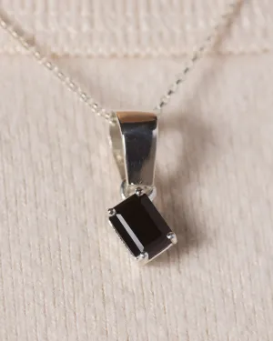 Black Onyx Charm Necklace