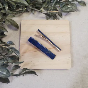 Blue Lapis Clip Set