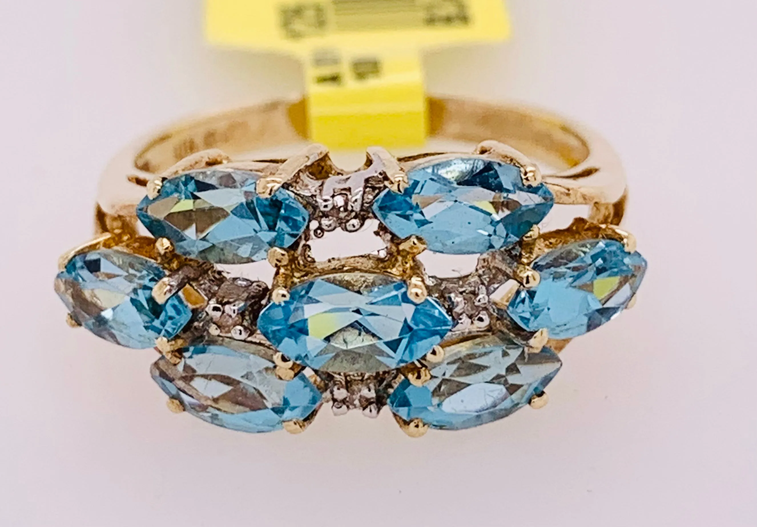 Blue Topaz Ring