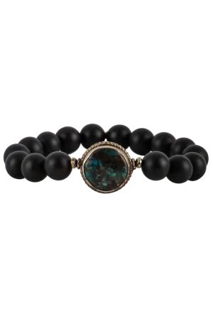 Breathe Deep Designs Onyx Stone Bracelet