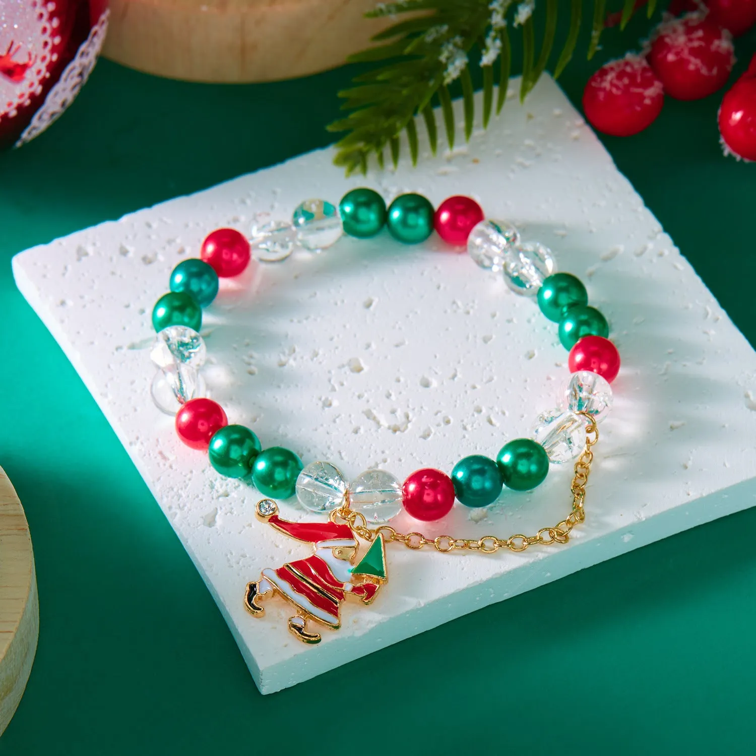 Christmas Bracelet Stylish Pendant Women's