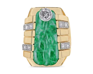 David Webb Jade Ring