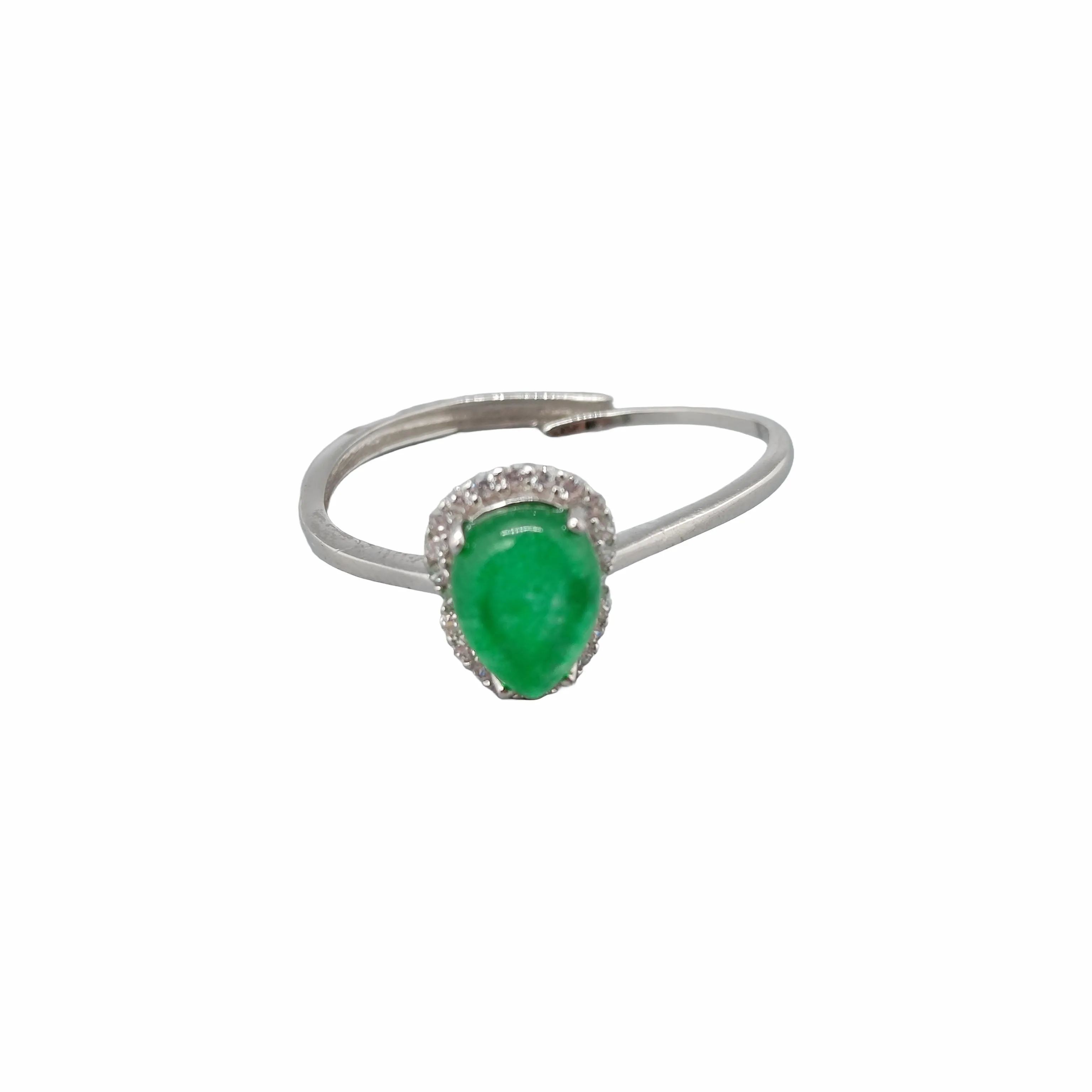 Enchantment Blooms Jade Ring