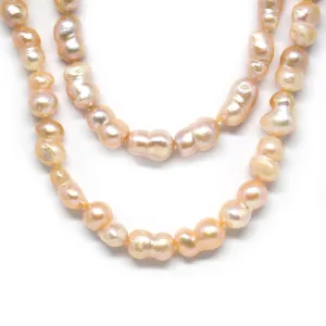 Endless Peanut Pearl Necklace