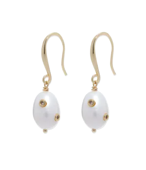 Geneva Pearl Drop Earrings