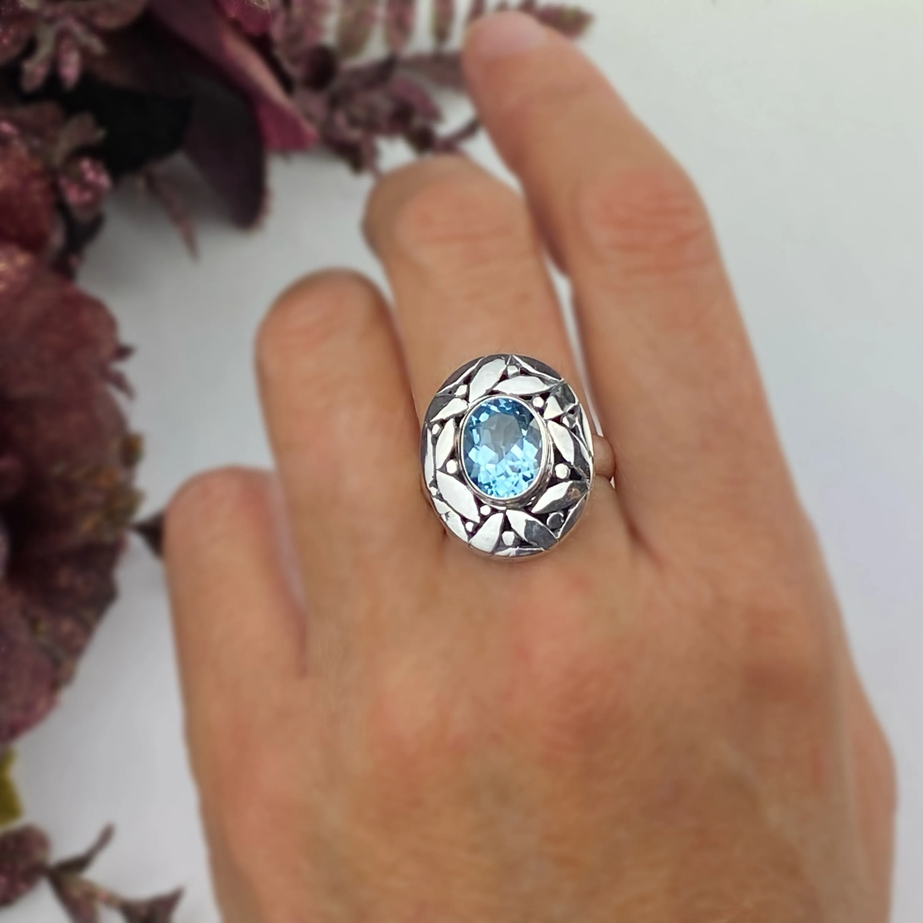 Glacier Leaf Ring - VR307