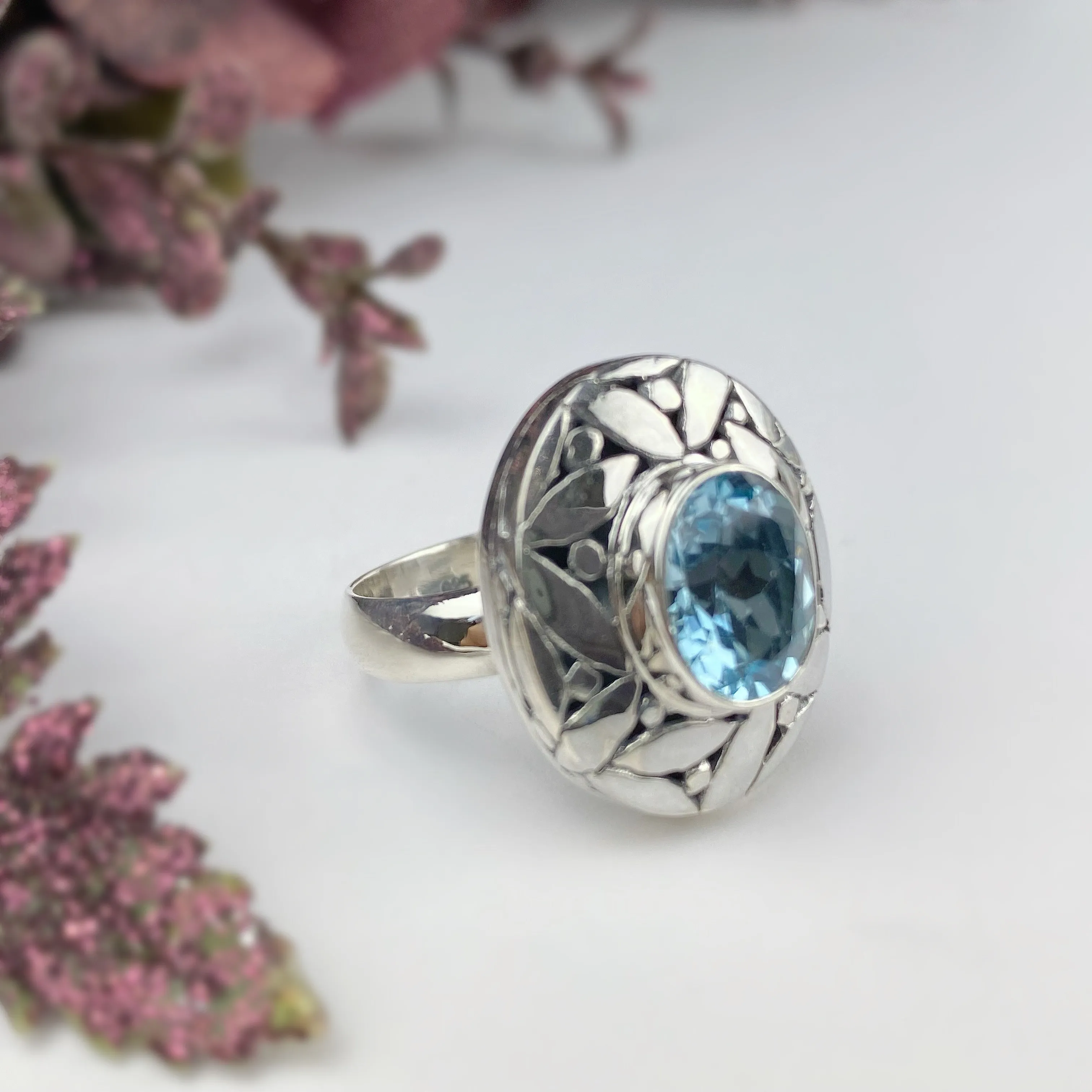 Glacier Leaf Ring - VR307