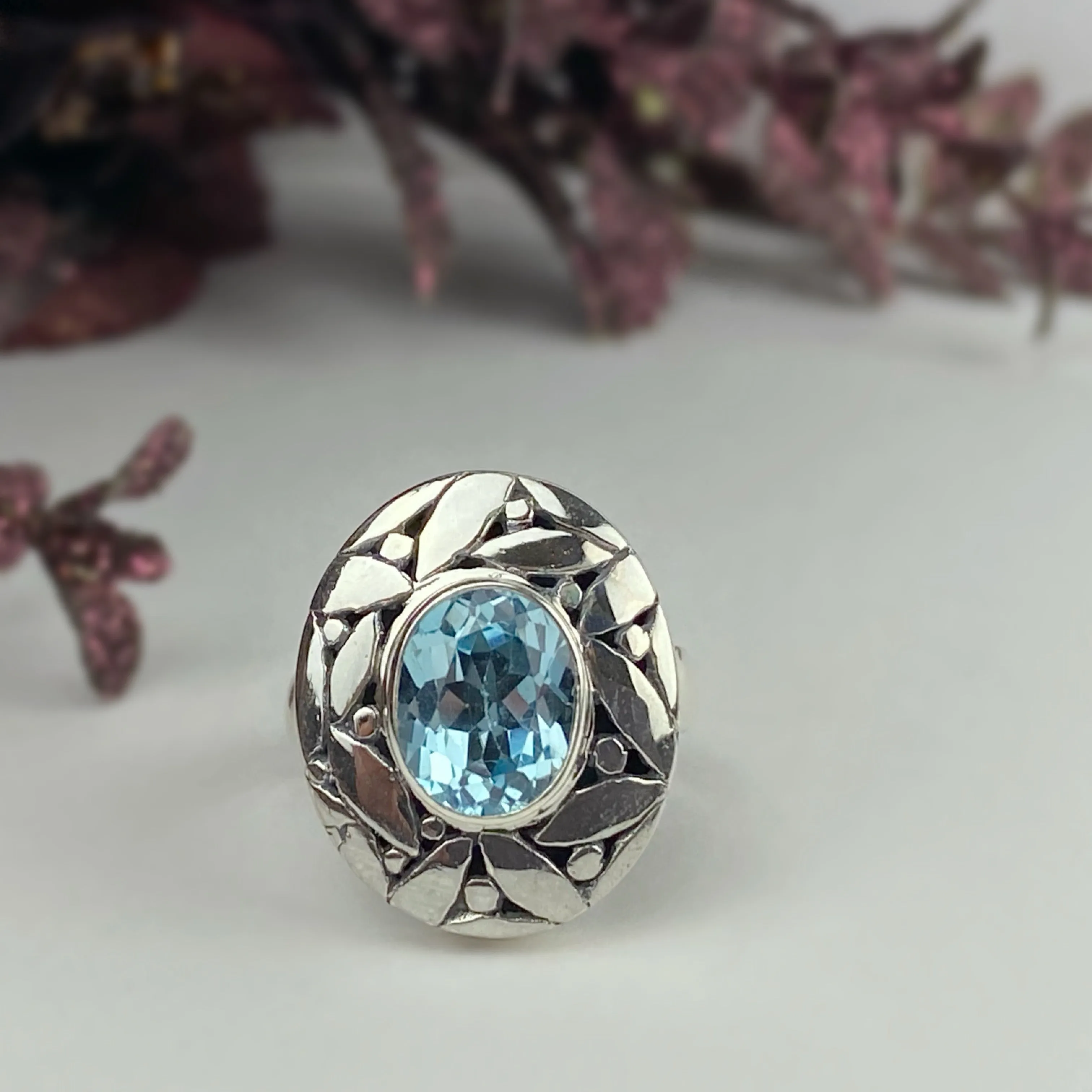 Glacier Leaf Ring - VR307