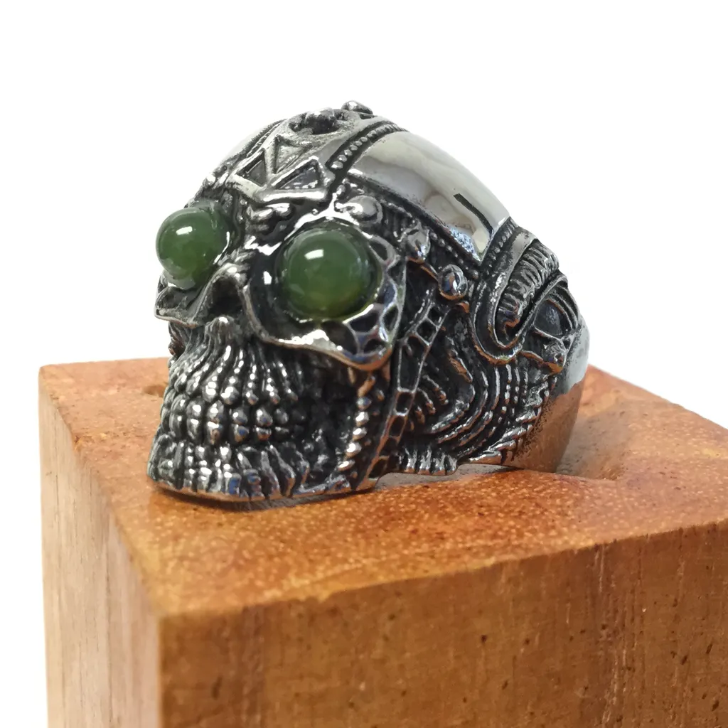 Helmet Skull Ring