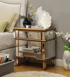 Imperial 2 Drawer Side Table