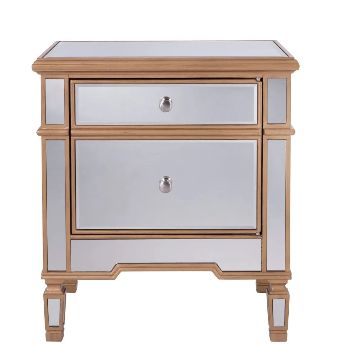 Imperial 2 Drawer Side Table