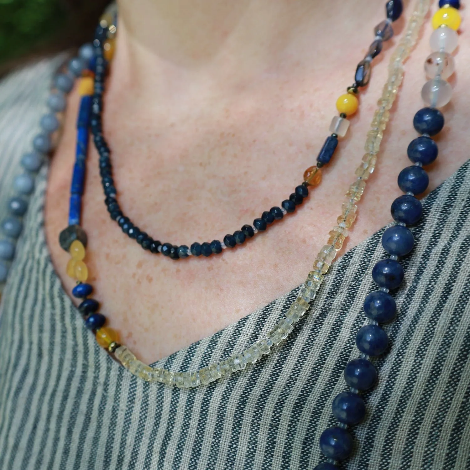 Iolite Mix Necklace