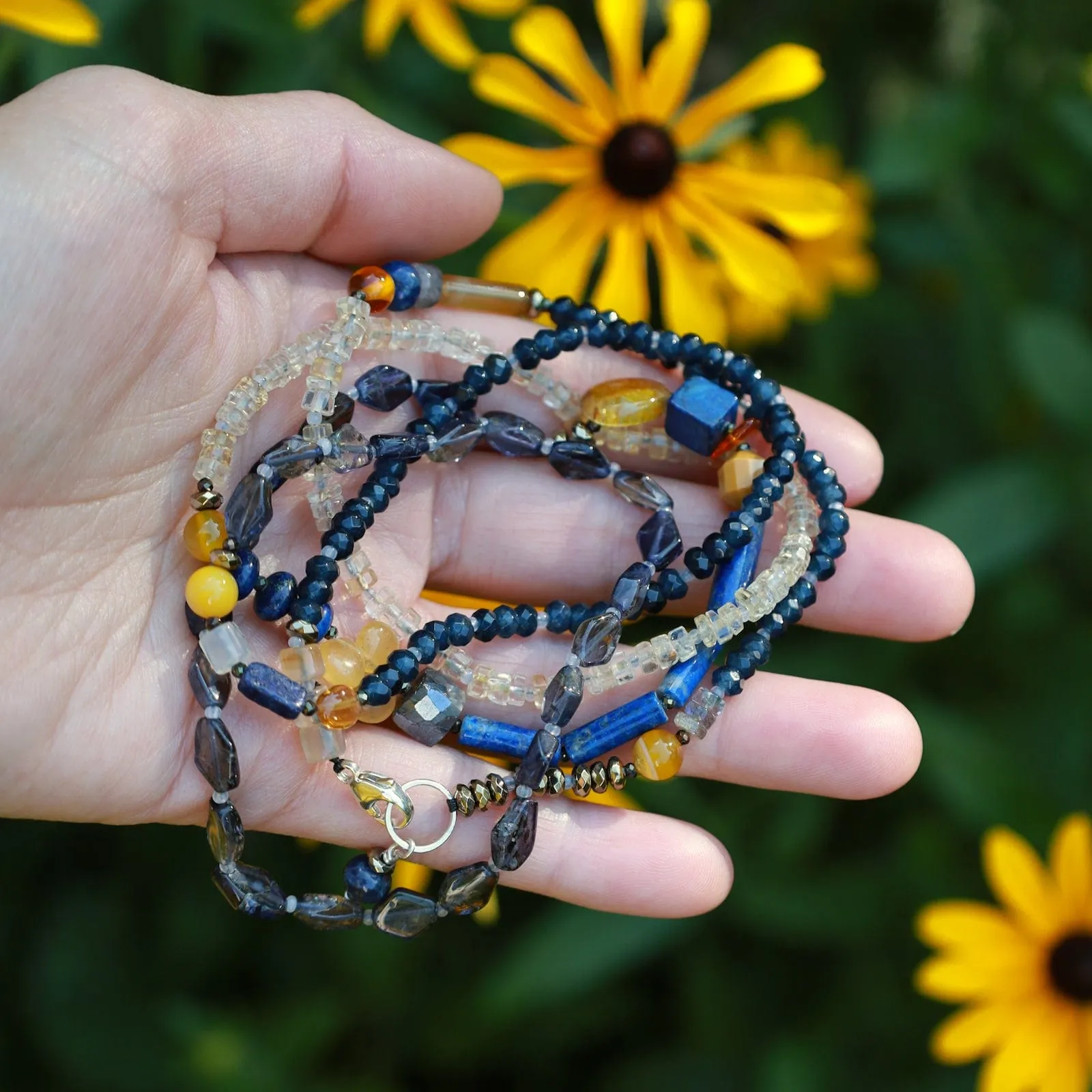 Iolite Mix Necklace