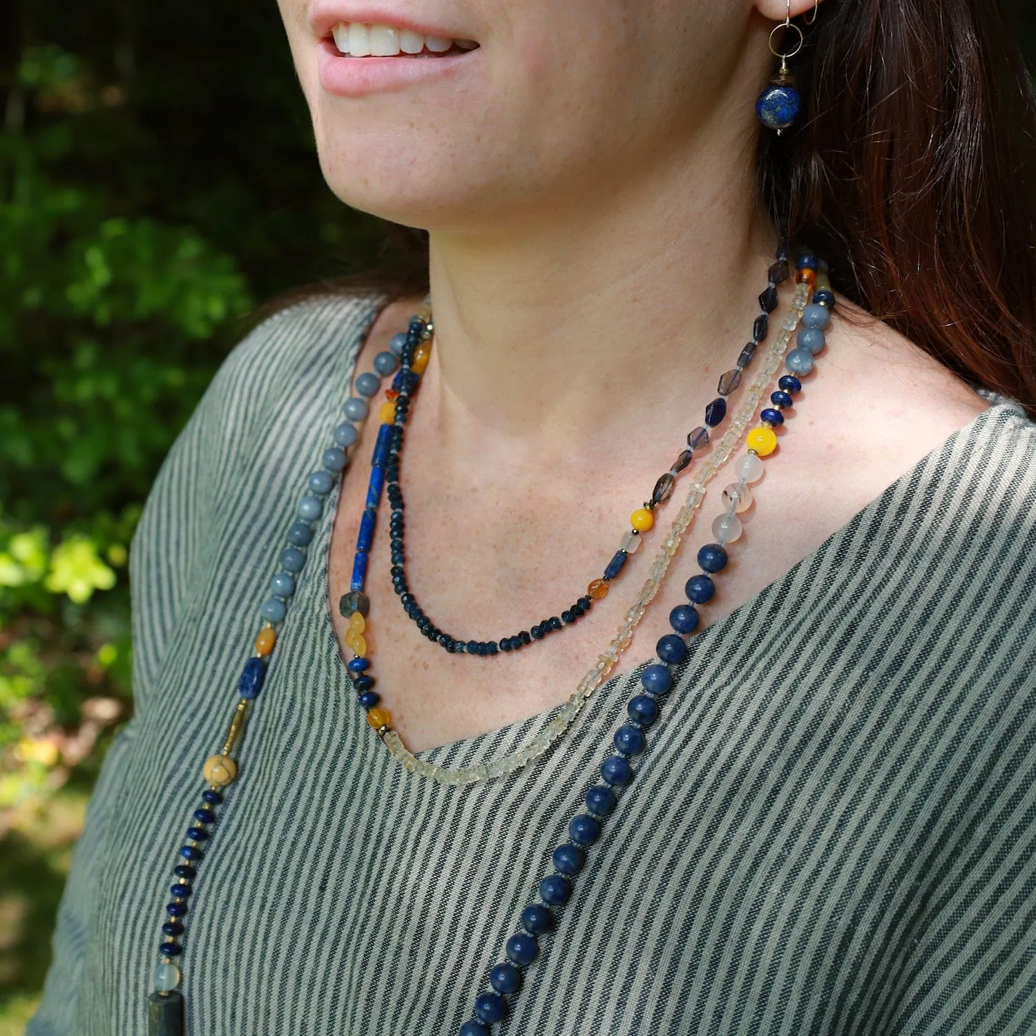 Iolite Mix Necklace