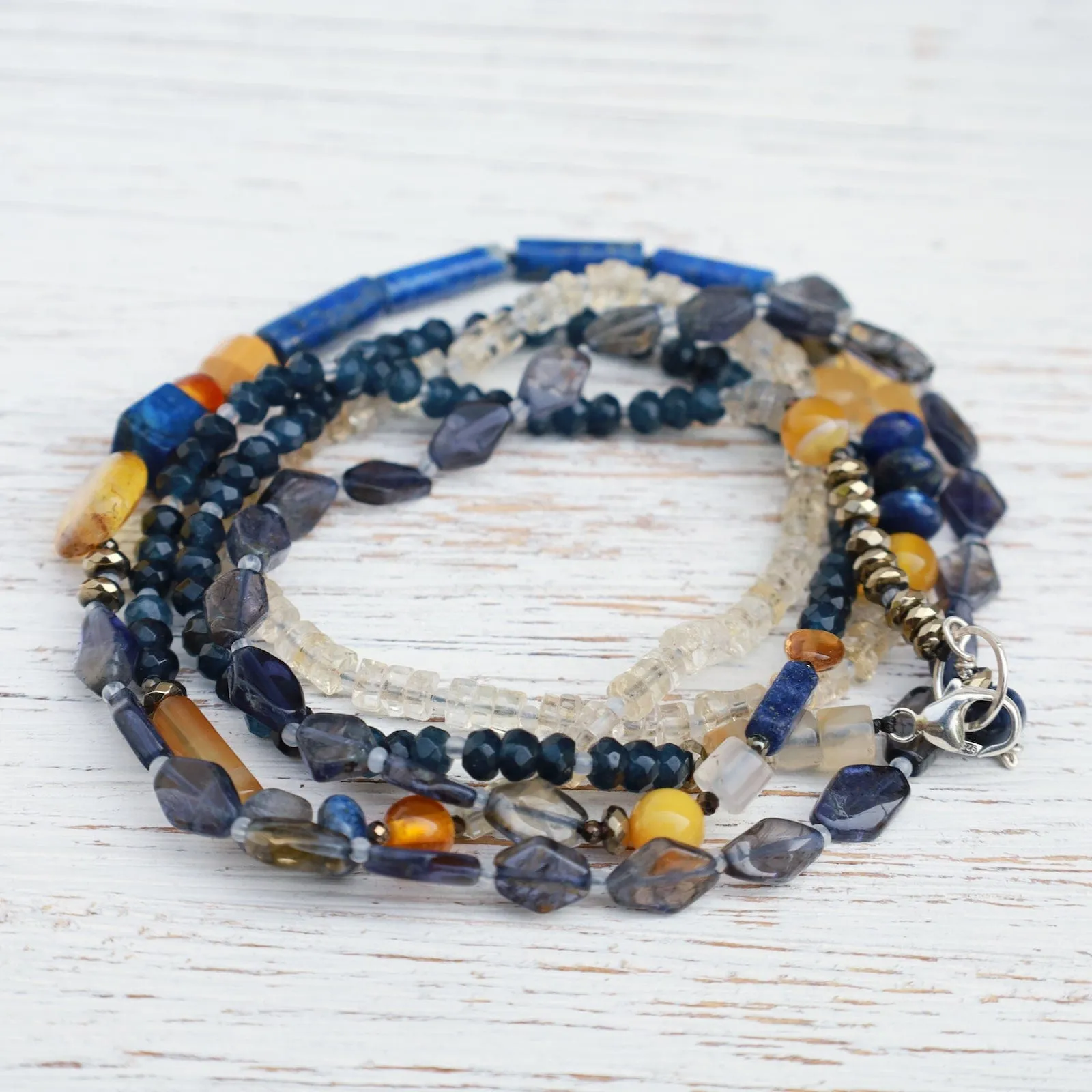 Iolite Mix Necklace