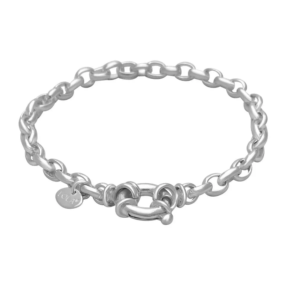 LOLA® Sterling Silver Rolo Bracelet