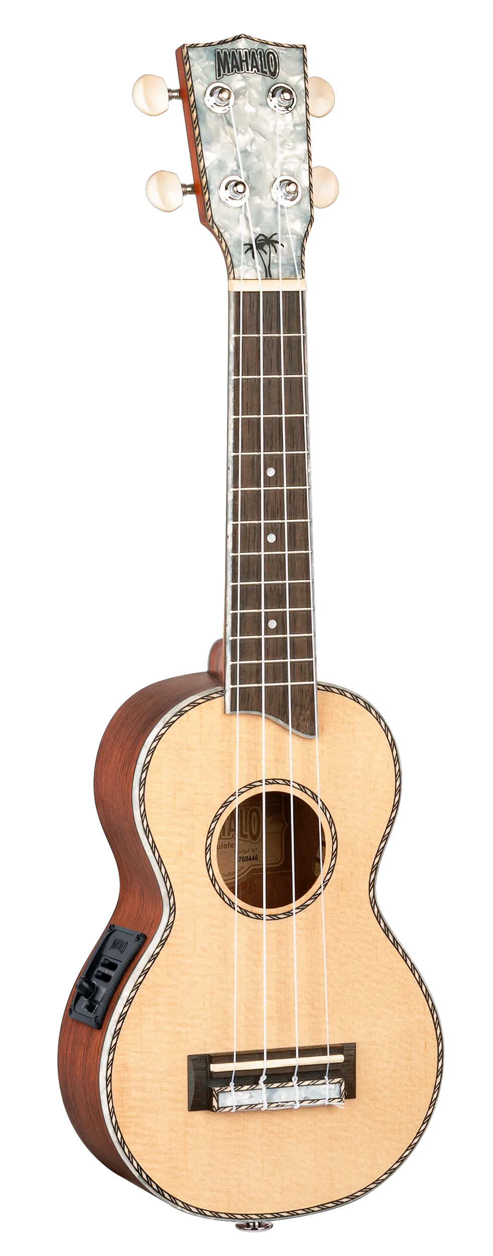 Mahalo | MP1E | Soprano - Electric Acoustic | Soprano Ukulele