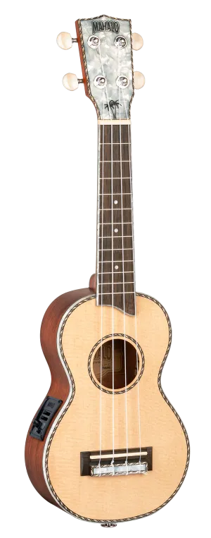 Mahalo | MP1E | Soprano - Electric Acoustic | Soprano Ukulele