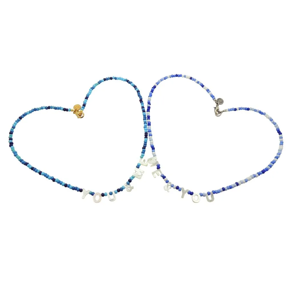 Me & You, You & Me Glass Bead Mix Necklace