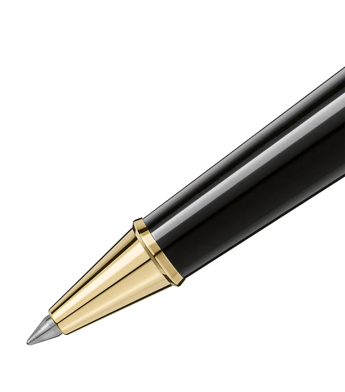 Meisterstück Gold-Coated Classique Rollerball Pen Black