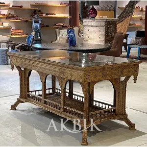 Mosaic Foyer, Library Table