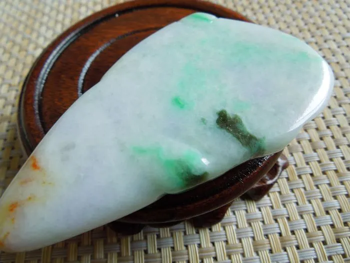 Natural Jade Rough Jadeite Raw (108g, 90X53X12mm)