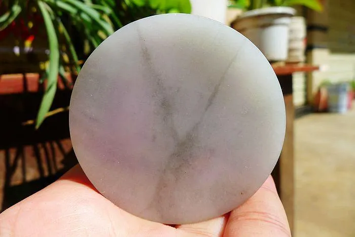 Natural Jade Rough Jadeite Raw (140g,5.6X1.75cm)