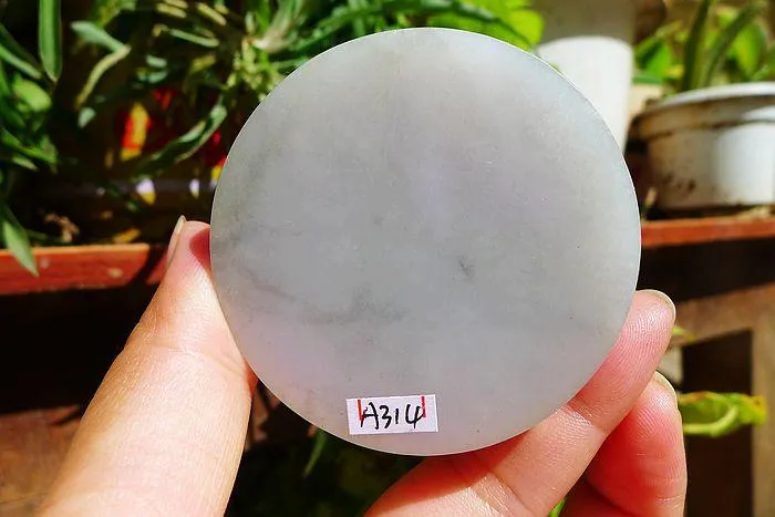 Natural Jade Rough Jadeite Raw (140g,5.6X1.75cm)