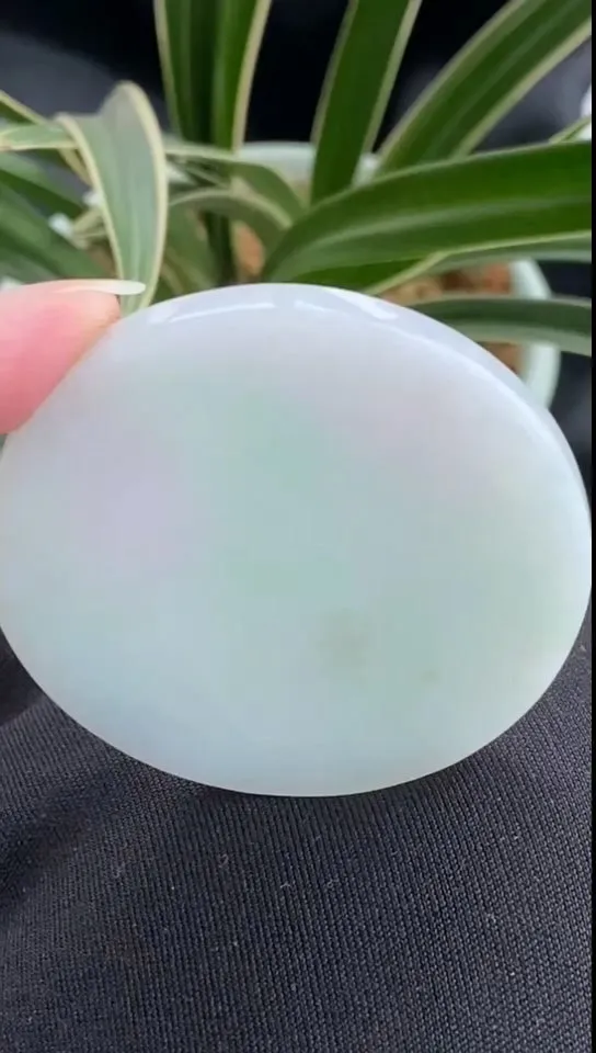 Natural Jade Rough Jadeite Raw (40g,55X5.1mm)-A6394