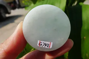 Natural Jade Rough Jadeite Raw (52g,3.75X3.75X1.35cm)