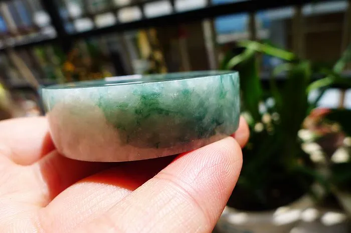 Natural Jade Rough Jadeite Raw (99g,5.2X1.5cm)