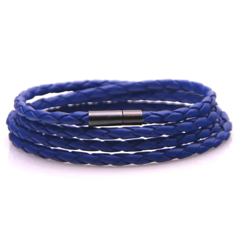 New 32 Style! 2023 Latest Popular Leather Bracelet For Men Charm Vintage Black White Bracelet Braided Bracelet Jewelry