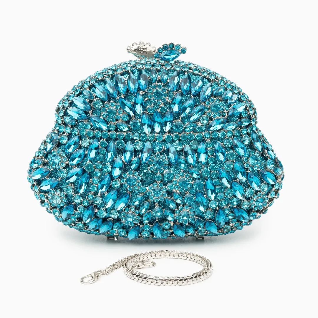 Ophelia Crystals Clutch Bag