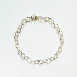 Oval Link Charm Bracelet - Sample Sale