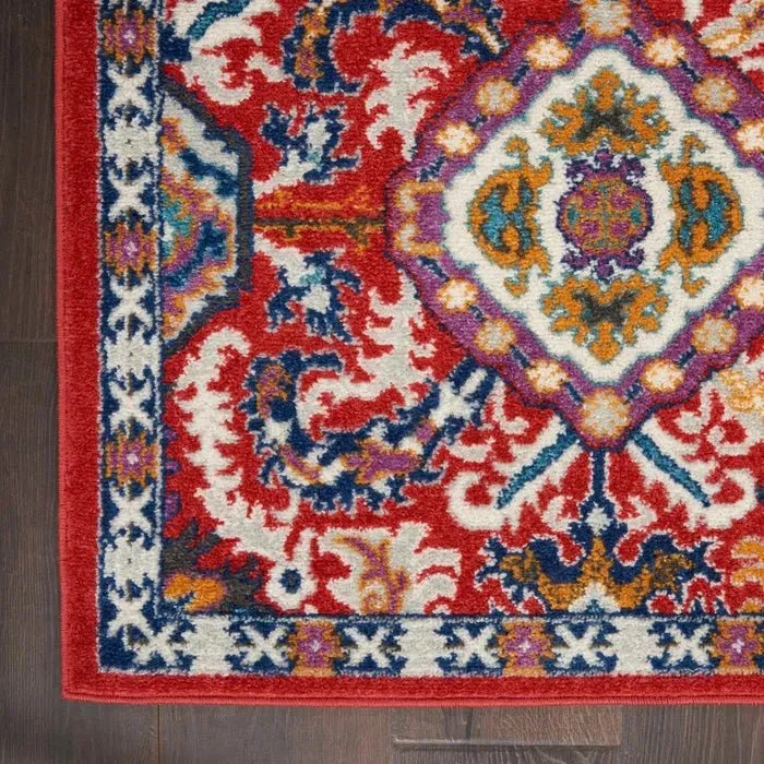 Passion PSN32 Red Multi Colored Rug