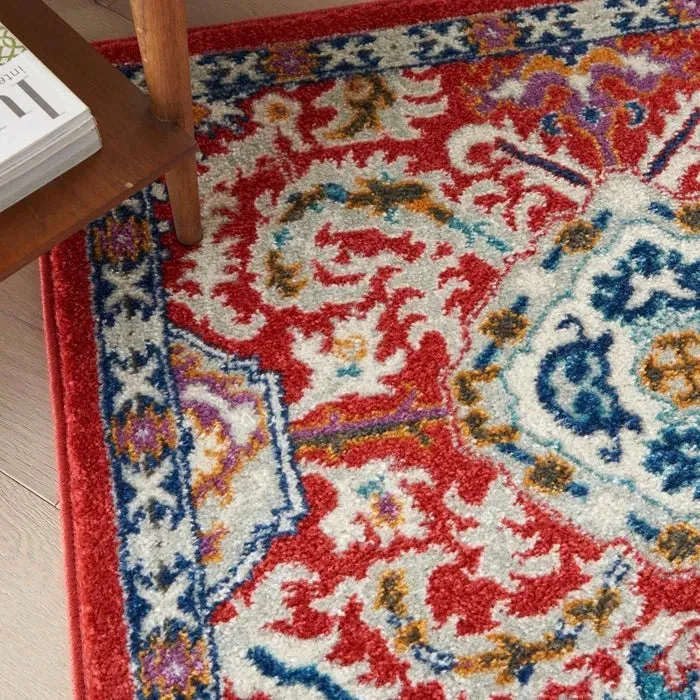 Passion PSN32 Red Multi Colored Rug