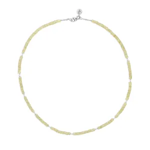 Purification Peridot Pearl Signature Necklace