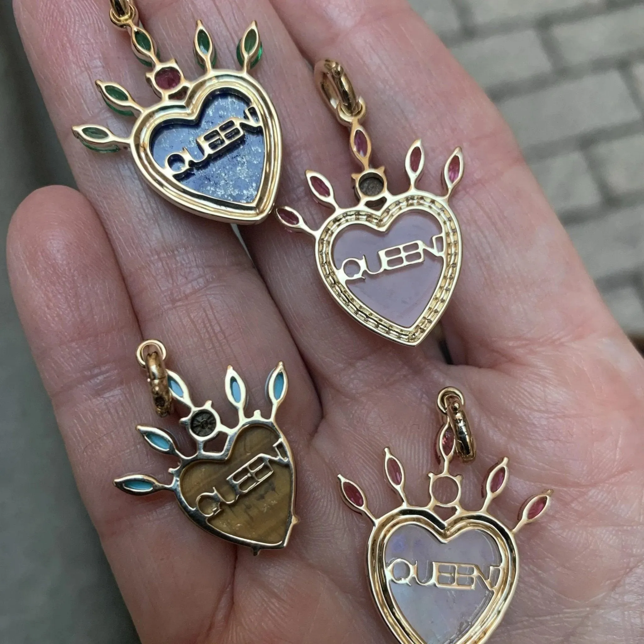 Queen of Hearts Pendant