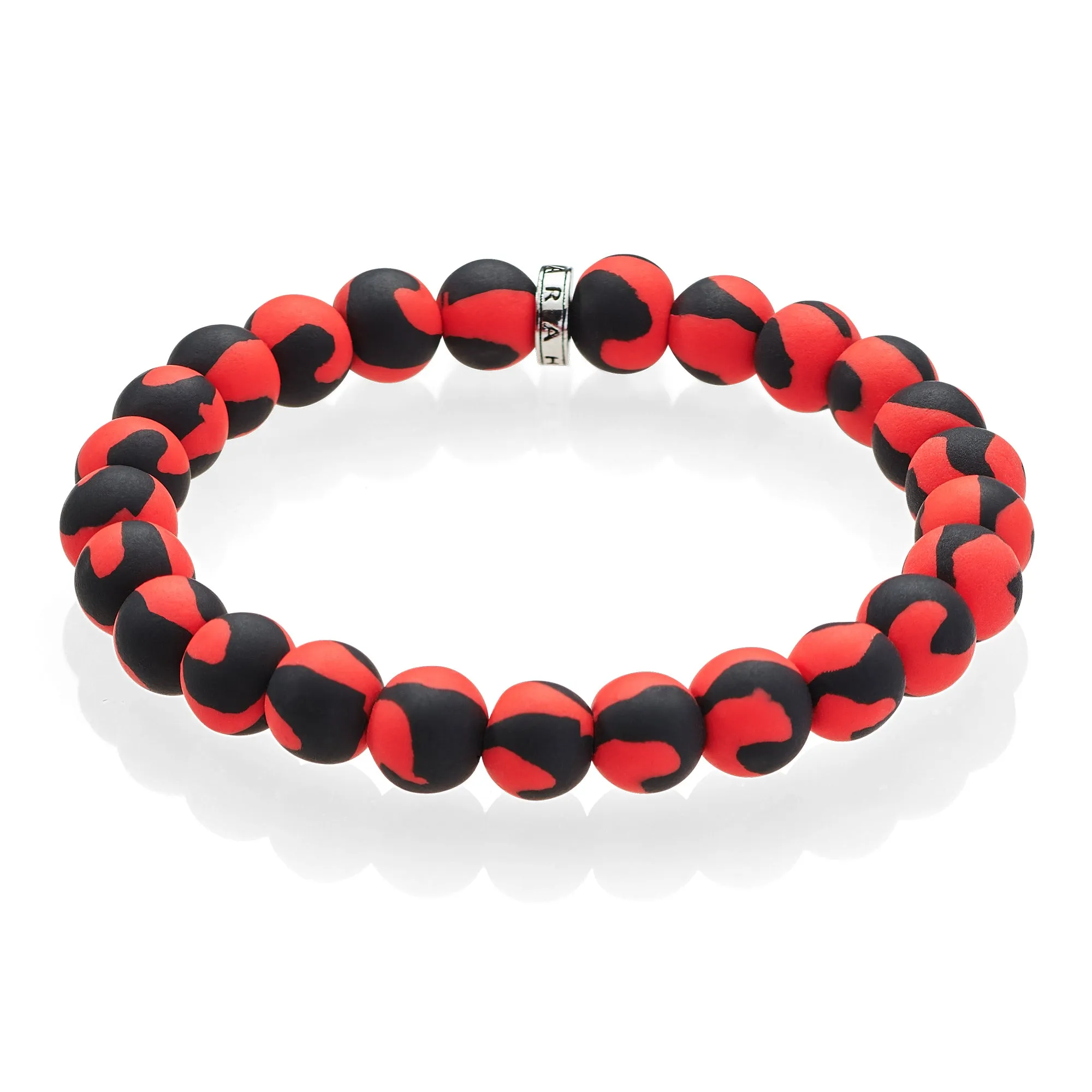 Red-Black Game Day Bracelet