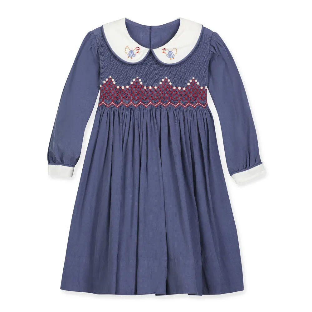 Sophie Dress -- Lapis Cord