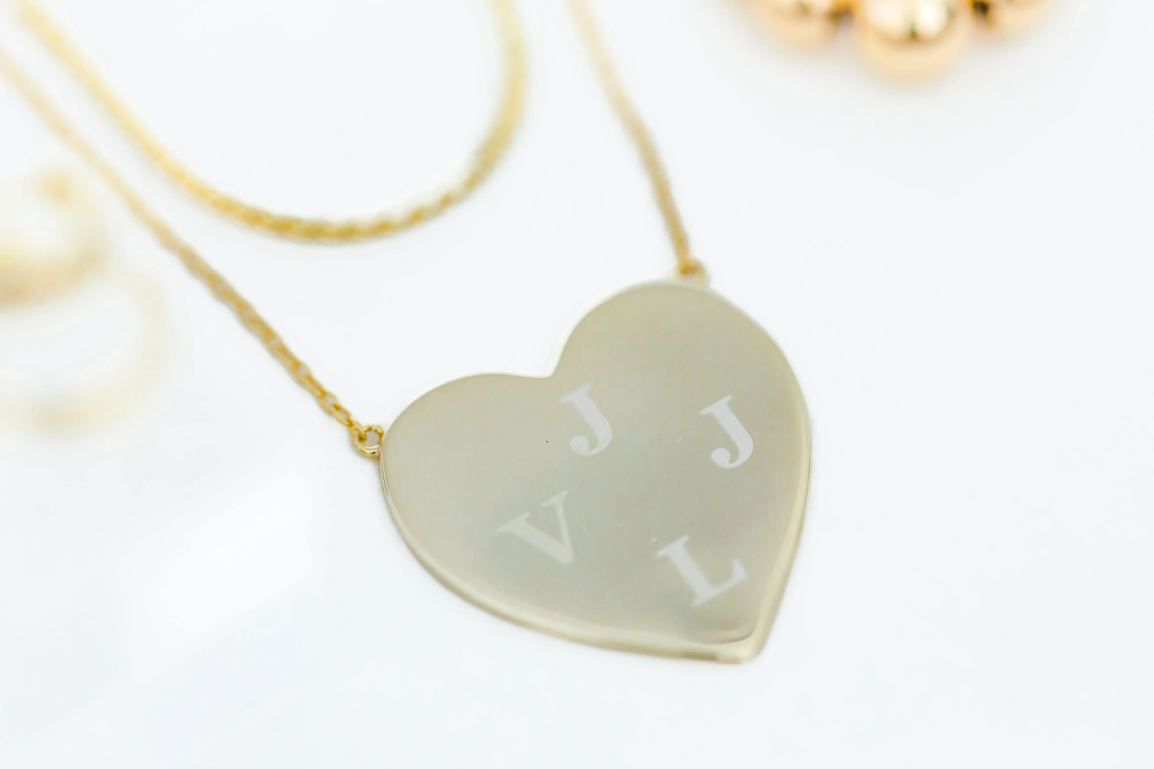 whole heart necklace { gold vermeil }