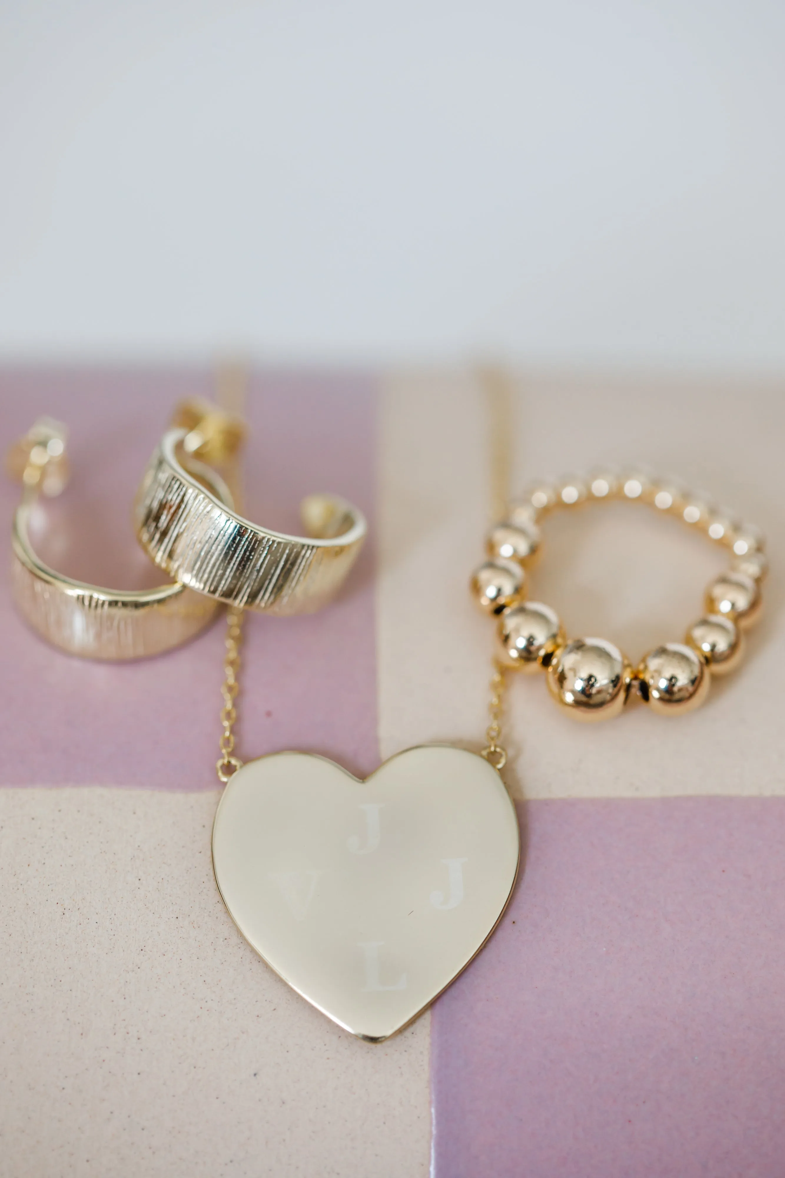 whole heart necklace { gold vermeil }