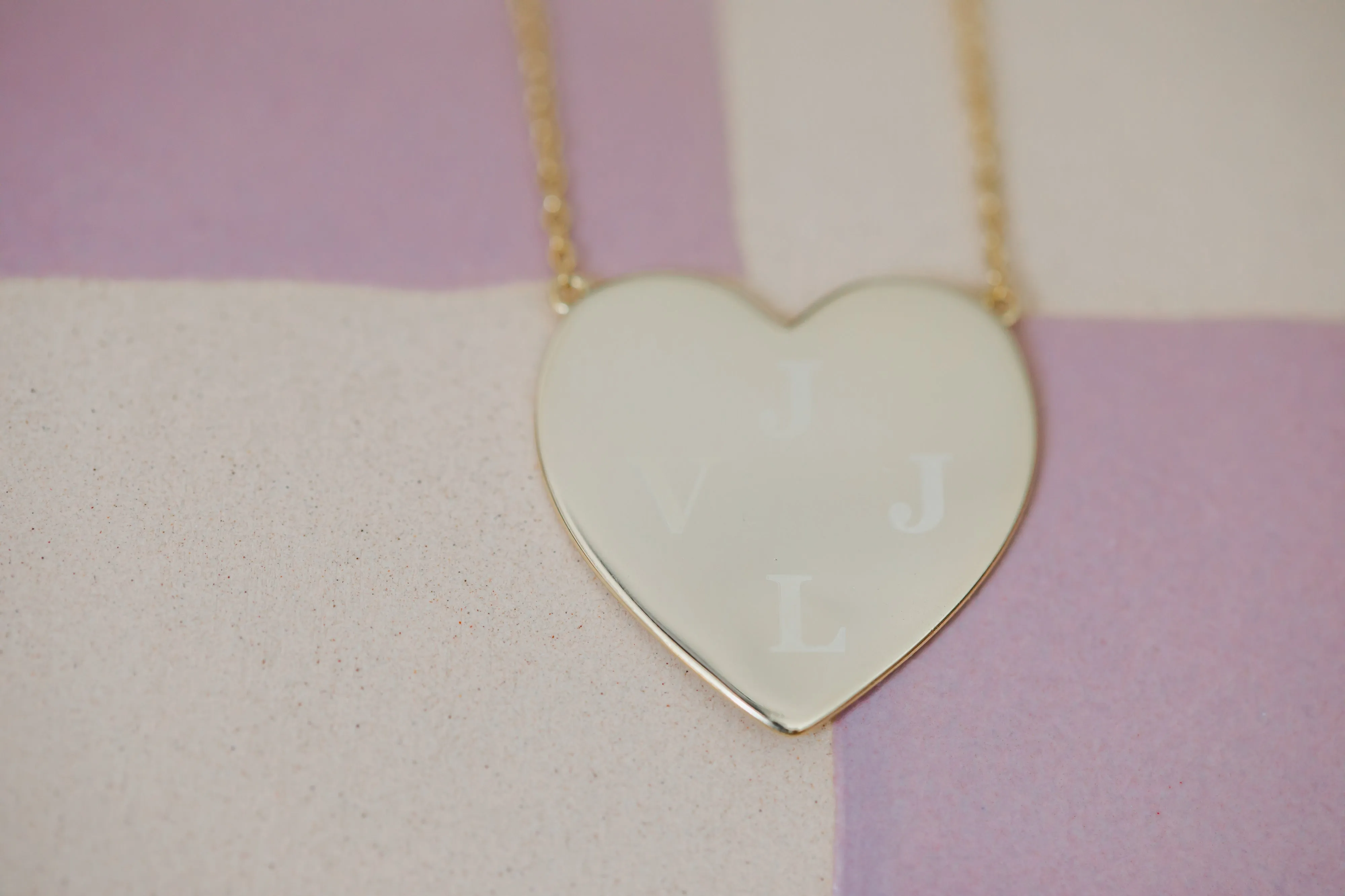 whole heart necklace { gold vermeil }